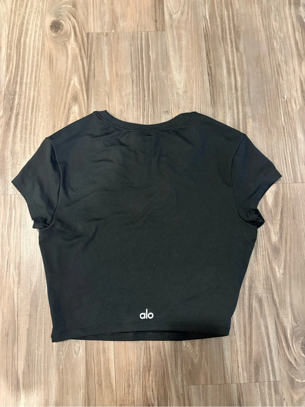 ALO Alosoft Crop Finesse Short Sleeve